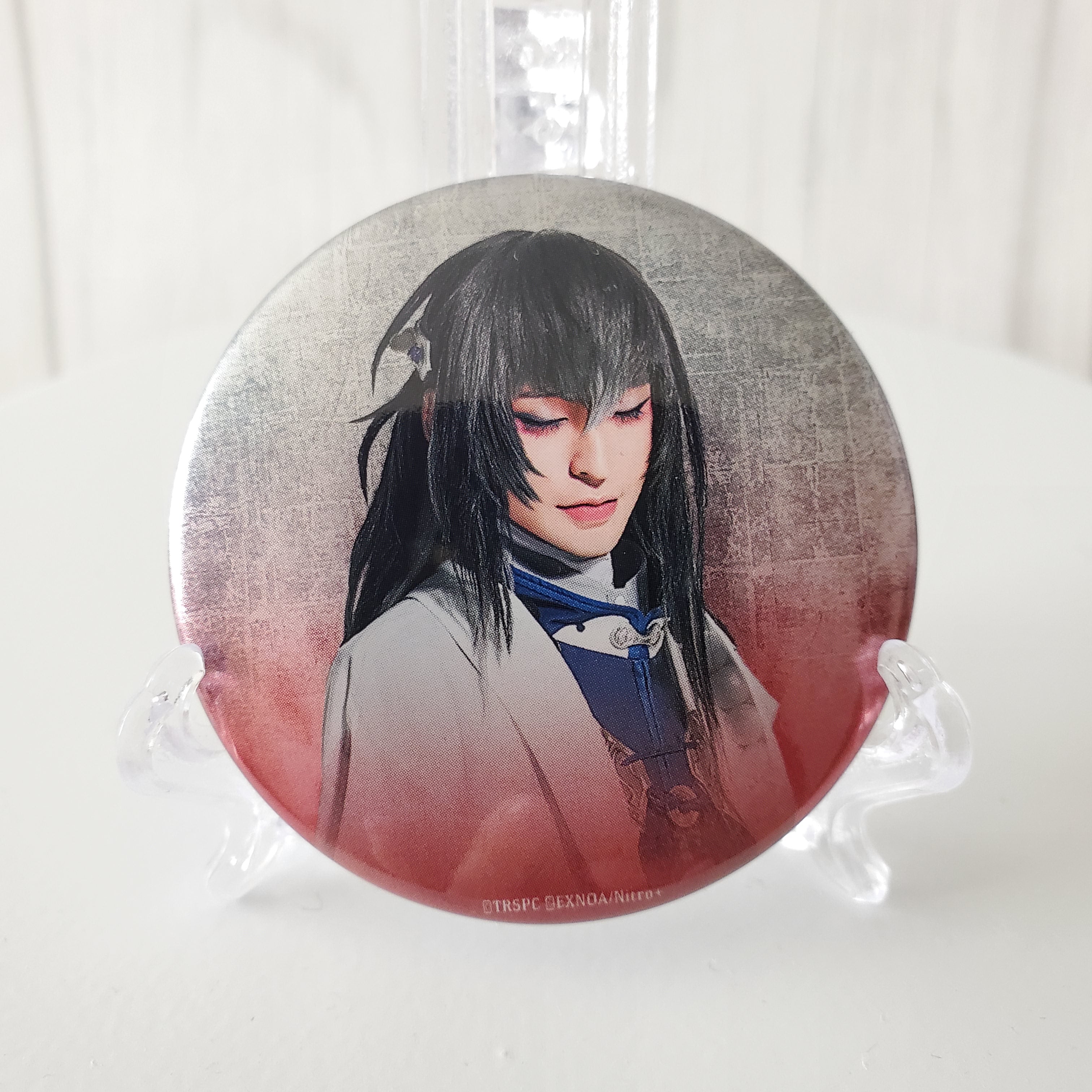 Stage Touken Ranbu Can Badge (Battle Ver.) - Juzumaru Tsunetsugu (Gaku Takamoto)