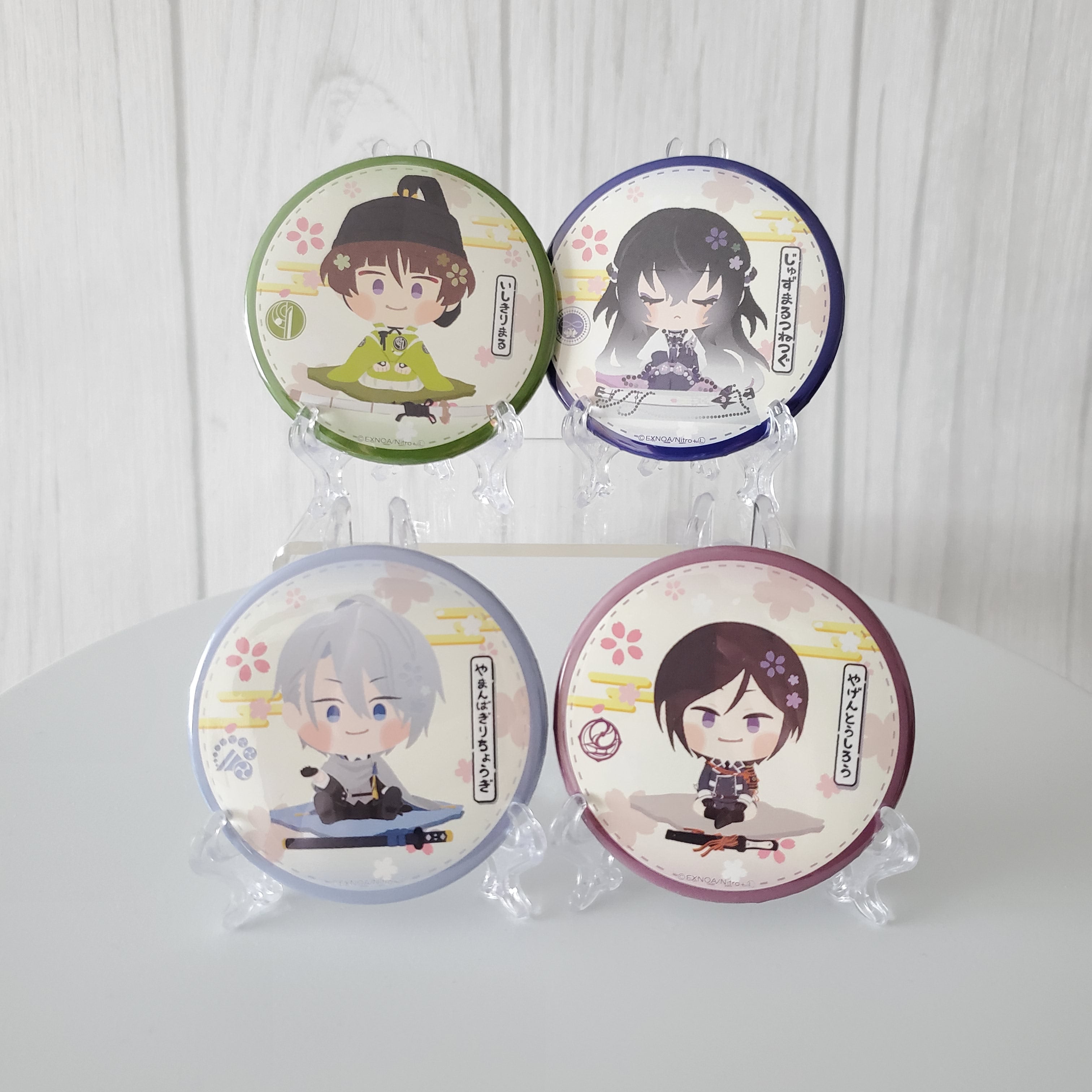 Wanpaku! Touken Ranbu Can Badge Vol. 4