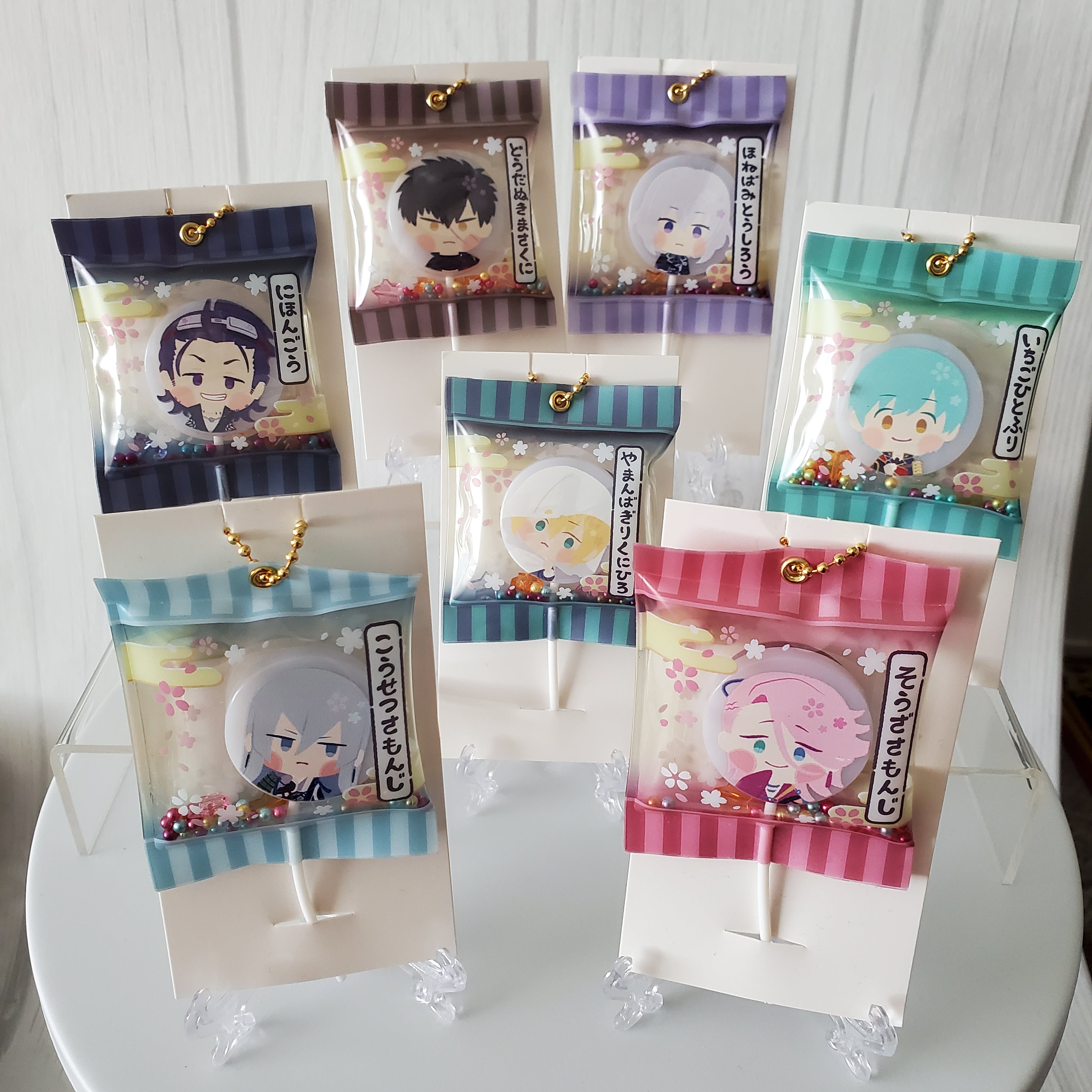 Wanpaku! Touken Ranbu Candy Mascot Vol. 1 & 2